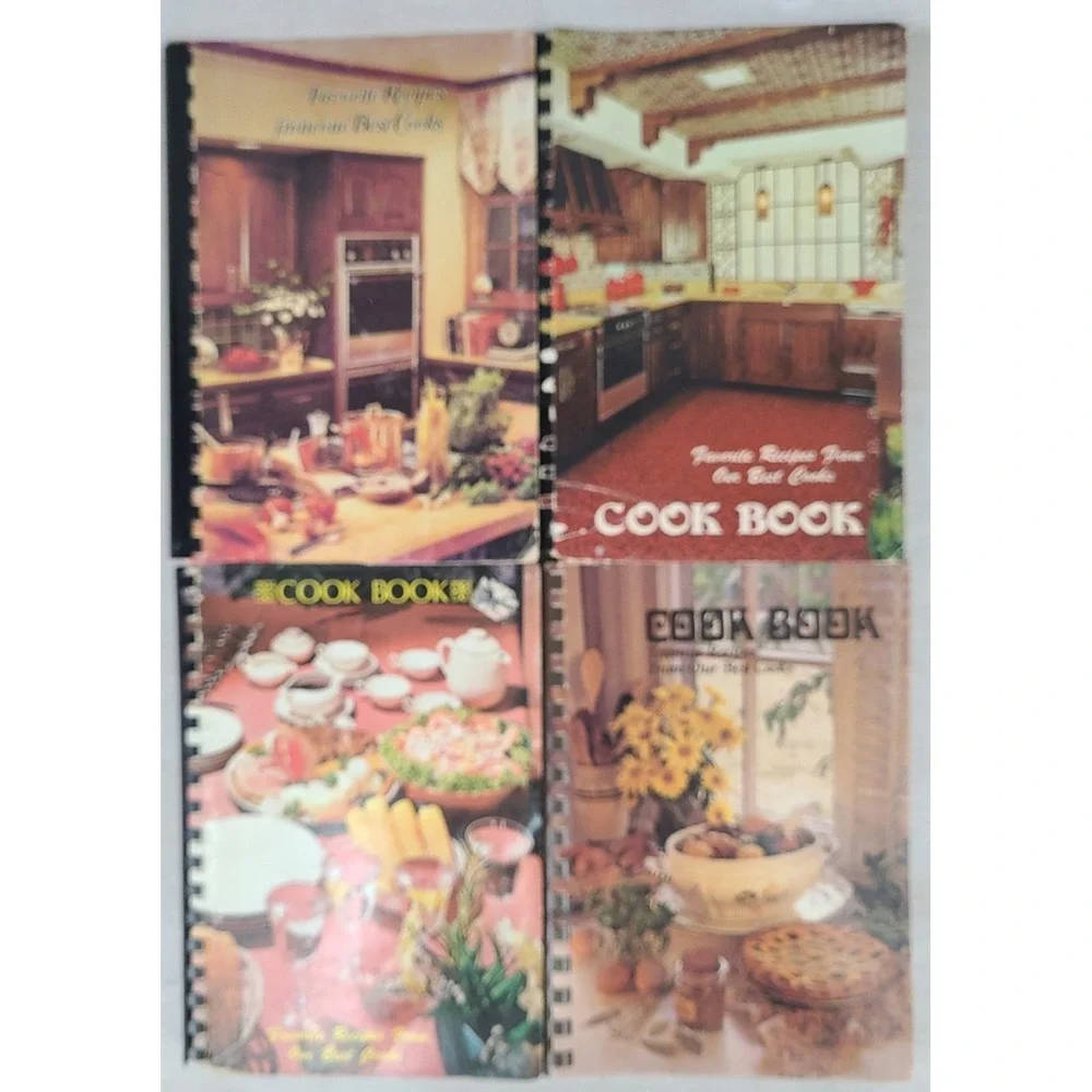 Vintage Favorite Recipes From Our Best Cooks Cookbook Lot of‎ 4 1970s-80s
